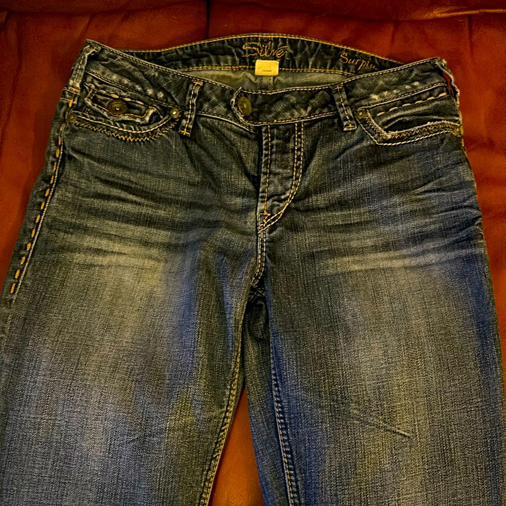 Silver Surplus Bootcut Jeans